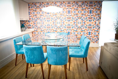 Trendy dining room photo in Other