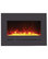 Electric Fireplace with Surround, 26"
