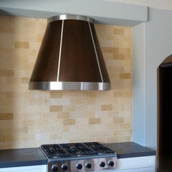 Custom Wall Mount Hood Copper/ Stainless Steel - Products