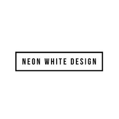 Neon White Design