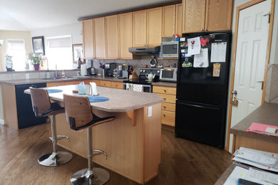 Example of a kitchen design in Calgary