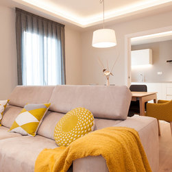 Sof&aacute; del sal&oacute;n | Reforma de piso en Poblenou (Barcelona) - Sofas