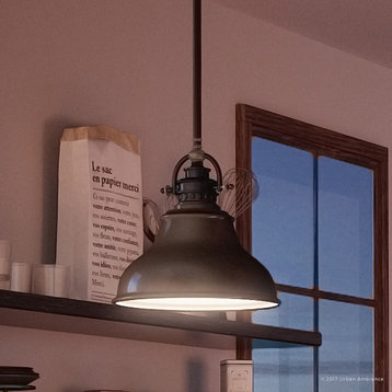 Luxury Industrial Bronze Hanging Pendant Light, UQL2291, Sonoma Collection