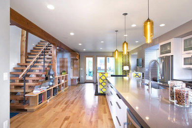 Inspiration for a contemporary home in Denver.