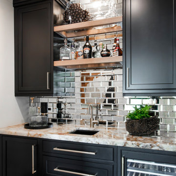 A kitchen of beautiful nature colors