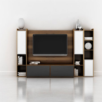 Wall Unit Lyrics 21 by Up Huppe - $5,862.00