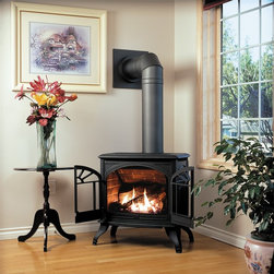 Enviro Westport WP Series 26'' x 27'' Direct Vent Gas Stove - Fireplace Accessories