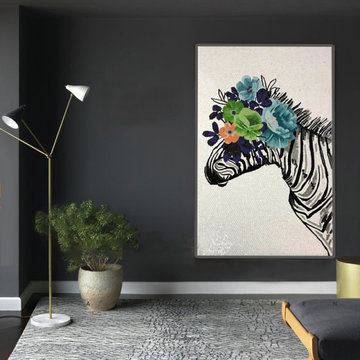 Living Room Mosaic Murals