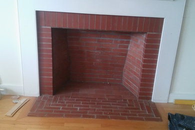 Cumberland foreside fireplace