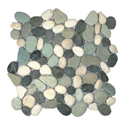 Maui Turtle Pebble Tile - Tile