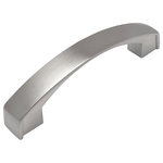 Cosmas - Cosmas 616-96SN Satin Nickel Subtle Arch Cabinet Pull - 3-3/4" (96mm) Hole Centers