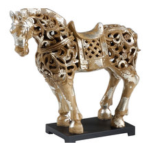 sculpture horses