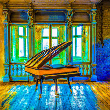 PH Bow Grand Piano