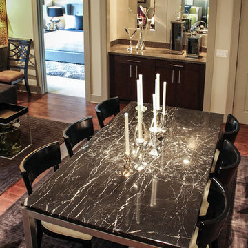 San Francisco Contemporary Turnkey Dining Room
