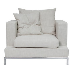 Simena Stylish Armchair by sohoConcept - Armchairs And Accent Chairs