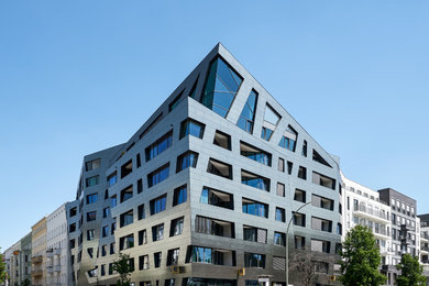 Photo of a contemporary house exterior in Berlin.