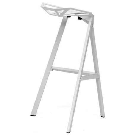 Web Counter Stool, White