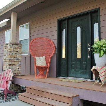 My Houzz: Family’s Personal Style Warms Up a New House