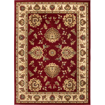 Well Woven Timeless Abbasi Area Rug, Red, 3'11"x5'3"