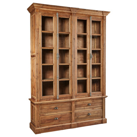 Natural Old Fir Bookcase