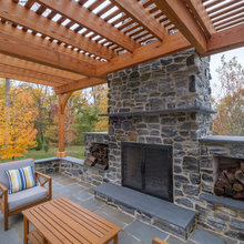 Exterior Fireplace