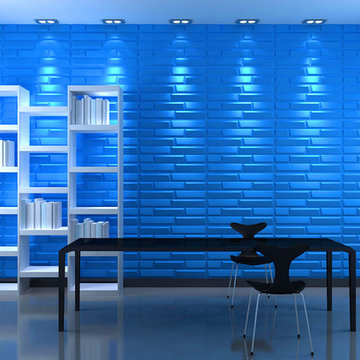 3D wandpanelen Stone
