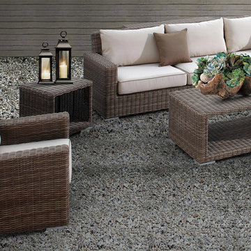 3 Pc. Coronado Wicker Outdoor Sofa Set by Sunset West