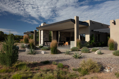 Example of a southwest patio design in Albuquerque