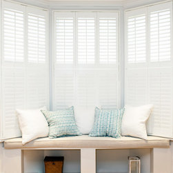 The Shutter Shops Tier on Tier Shutter Installations - Interior Shutters