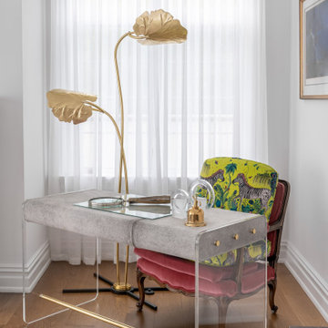 Airy & Eclectic Penthouse Great Room, Scarsdale, NY