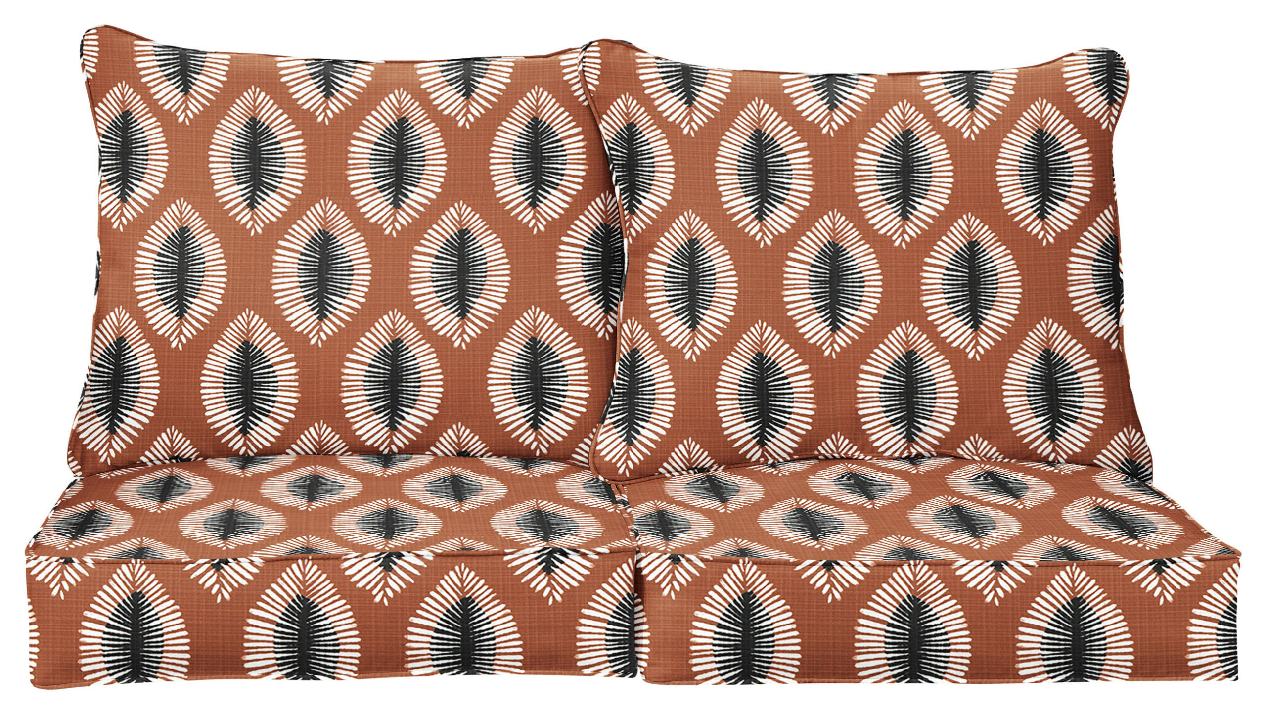 Sorra Home Hayden Sunstone Deep Seat Loveseat Pillow With Cushion Set sorra-home-hayden-sunstone-deep-seat-loveseat-pillow-with-cushion-set