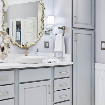 Traditional Primary Bathroom Design Pinehurst, NC