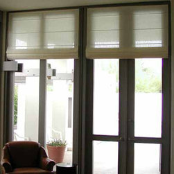 Motorized Roman Shades - Roman Shades