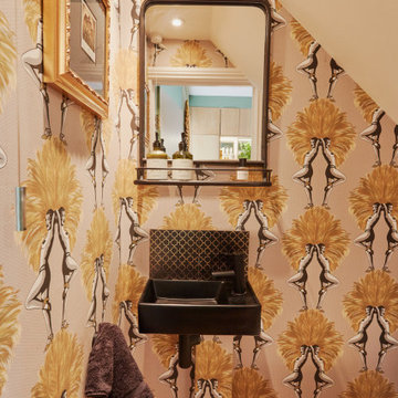 Art Deco Inspired Downstairs Bathroom