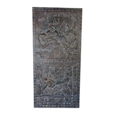 Mogulinterior - Consigned Vintage Sexual Posture Inspired by Khajuraho Carved Wall Panel - Wall Accents
