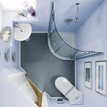 Teeny bathroom examples