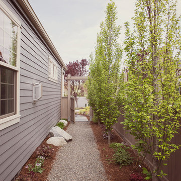 Narrow Side Yard Design