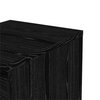Tvilum Scottsdale 2 Drawer Wood Nightstand in Black