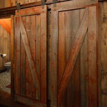 new cabin: doors