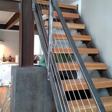 Loft Staircase Cable Rail & Cable Filler Railing