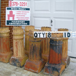 Antique Chimney Pots - Outdoor Decor