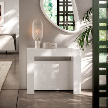 Luxus Designer Wohnzimmer mit Wandkonsole