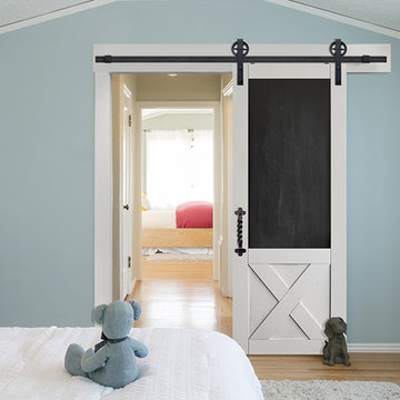 X Blackboard MDF Barn Door