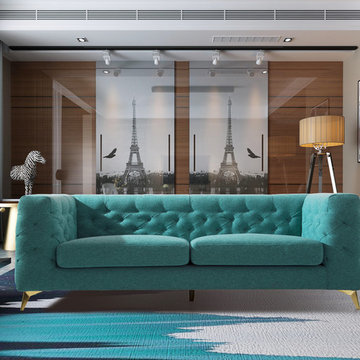 Chic Home Soho Sofa, Green