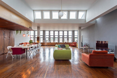 Inspiration for a contemporary living room in London.