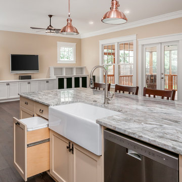 A Decatur second story addition and main level renovation