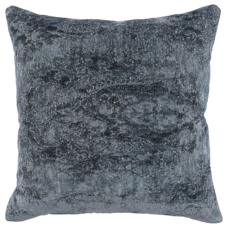 Doolin Jacquard 22� Throw Pillow, Blue