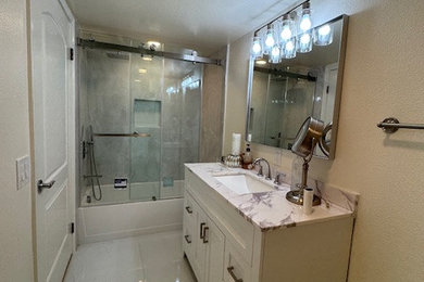 Inspiration for a bathroom remodel in Orange County
