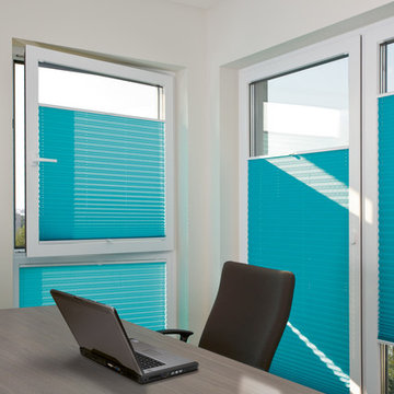 Pleated Blinds Projects 2016 by Fenstermann