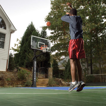 Backyard Basketball Court